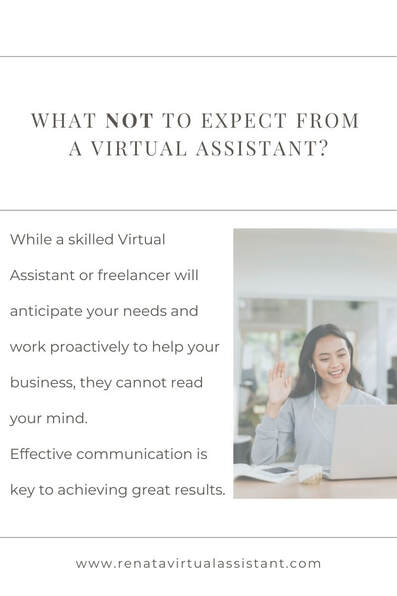 What not to expect from a virtual assistant